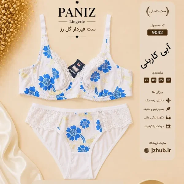 ست لباس زیر زنانه برند پانیذ کیفیت ممتاز و راحتی بالا - Image 3