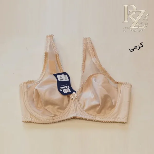 خرید سوتین زنانه بالا شیشه سانتکس برند پانیذ پوشش نیمه‌باز و فرم‌دهنده